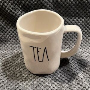 Rae Dunn White Tea Mug